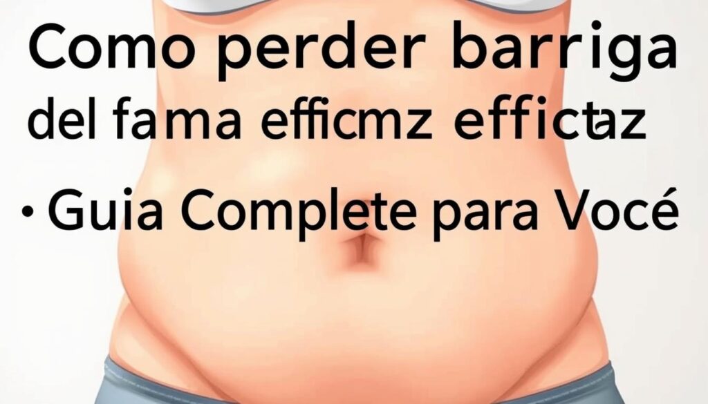 Como perder barriga de forma eficaz: Guia Completo para Você