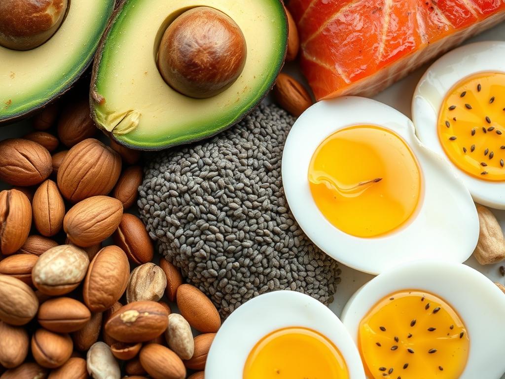 Fontes de gorduras saudáveis para dieta para ganhar massa muscular