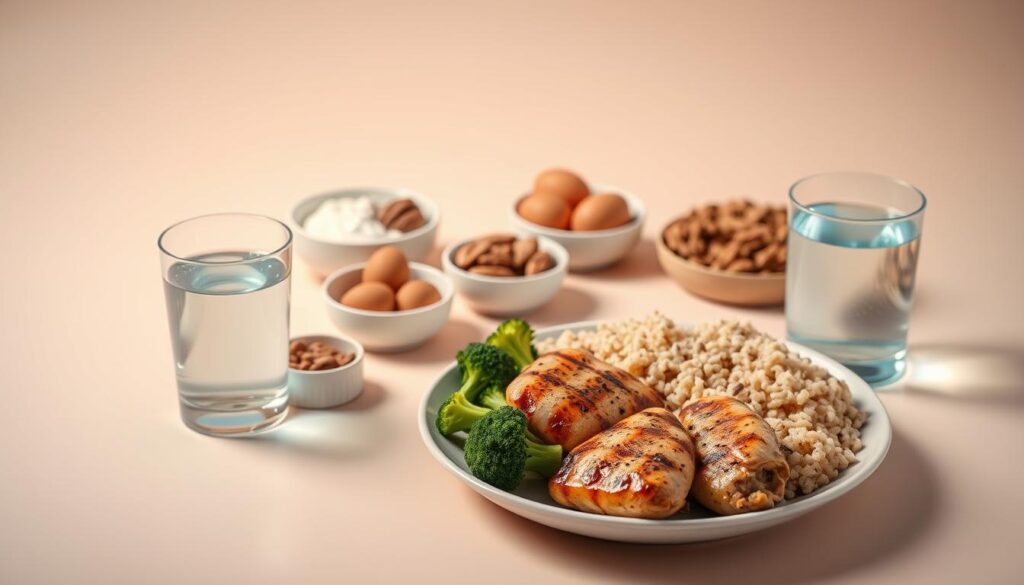 quantidade diária de proteínas